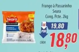 Supermercados BH Frango à Passarinho Seara Cong. Pcte. oferta