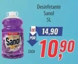 Supermercados BH Desinfetante Sanol oferta