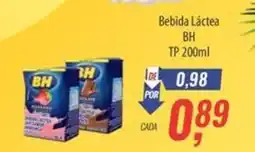 Supermercados BH Bebida Láctea BH TP oferta