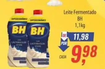 Supermercados BH Leite Fermentado BH oferta