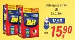 Supermercados BH Detergente em Pó BH Cx. oferta