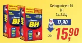 Supermercados BH Detergente em Pó BH Cx. oferta