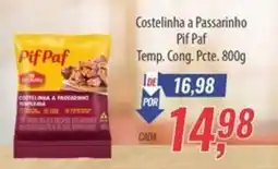 Supermercados BH Costelinha a Passarinho Pif Paf Temp. Cong. Pcte. oferta