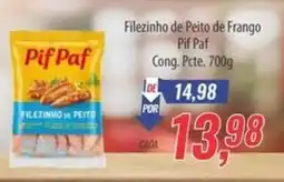 Supermercados BH Filezinho de Peito de Frango Pif Paf Cong. Pcte. oferta