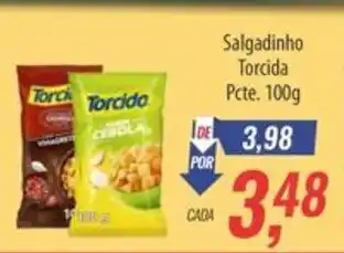 Supermercados BH Salgadinho Torcida Pcte. oferta