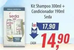 Supermercados BH Kit Shampoo  + Condicionador Seda oferta