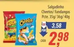 Supermercados BH Salgadinho Cheetos/Fandangos Pcte. oferta