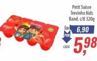 Supermercados BH Petit Suisse Trevinho Kids Band. oferta