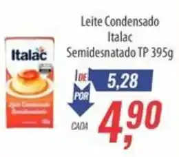 Supermercados BH Leite Condensado Italac Semidesnatado TP oferta