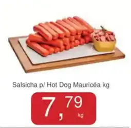 Mineirão Atacarejo Salsicha p/ Hot Dog Mauricéa oferta