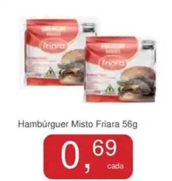 Mineirão Atacarejo Hambúrguer Misto Friara oferta