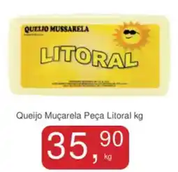 Mineirão Atacarejo Queijo Muçarela Peça Litoral oferta