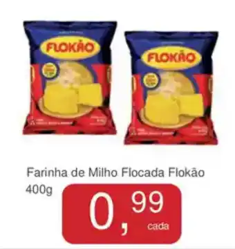 Mineirão Atacarejo Farinha de Milho Flocada Flokão oferta