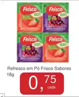 Mineirão Atacarejo Refresco em Pó Frisco Sabores oferta