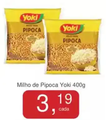 Mineirão Atacarejo Milho de Pipoca Yoki oferta