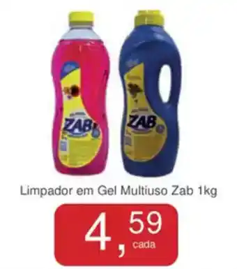 Mineirão Atacarejo Limpador em Gel Multiuso Zab oferta