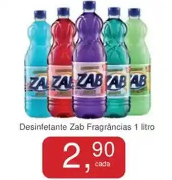 Mineirão Atacarejo Desinfetante Zab Fragrâncias oferta