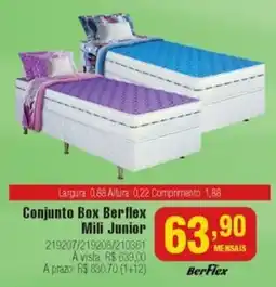 Berlanda Conjunto Box Berfle Mili Junior oferta