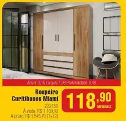 Berlanda Roupeiro Curitibanos Miami oferta