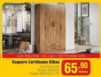 Berlanda Roupeiro Curitibanos Bilbau oferta