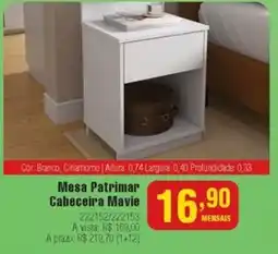 Berlanda Mesa Patrimar Cabeceira Mavie oferta