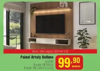 Berlanda Painel Artely Belluno oferta