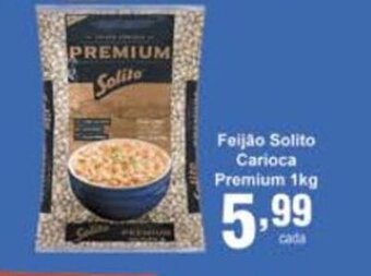Rossi Supermercado Feijao solito Carioca Premium 1kg oferta