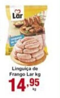 Rossi Supermercado Linguica de frango Lar 1kg oferta