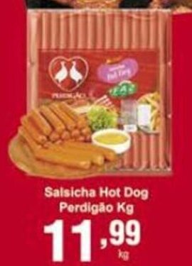 Rossi Supermercado Salsicha Hot Dog Perdigao 1kg oferta