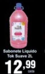 Rossi Supermercado Sabonete Liquido Tok Suave 2L oferta