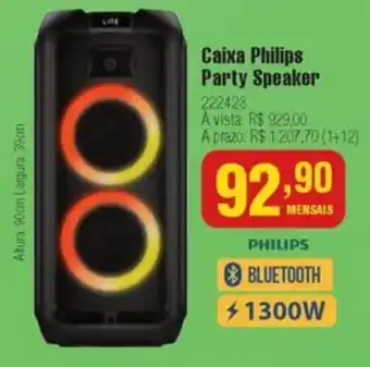 Berlanda Caixa Philips Party Speaker oferta