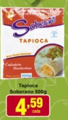 Rossi Supermercado Tapioca Soberano 500g oferta