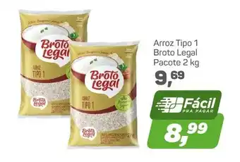 Arena Atacado Arroz Tipo 1 Broto Legal pacote 2kg oferta