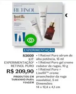 O Boticário Puro - experimentação oferta