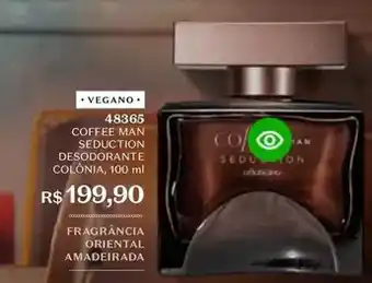 O Boticário O boticario - coffee man seduction desodorante colônia oferta