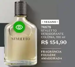 O Boticário O boticario - styletto desodorante colônia oferta