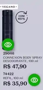 O Boticário Body spray desodorante oferta