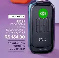 O Boticário Egeo - black desodorante colônia oferta