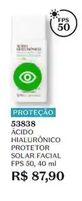 O Boticário Solar - protetor facial fps 50 oferta