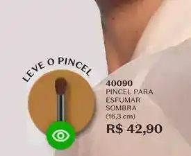 O Boticário Leve - pincel para esfumar sombre oferta