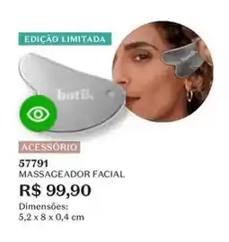 O Boticário Massageador facial oferta