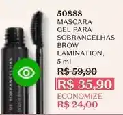 O Boticário De - máscara gel para sobrancelhas brow lamination oferta