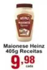 Rossi Supermercado Maionese Heinz 405g Receitas oferta