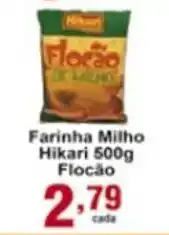 Rossi Supermercado Farinha Milho Hikari 500g Flocao oferta