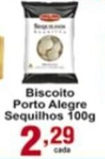 Rossi Supermercado Biscoito Porto Alegre Sequilhos 100g oferta