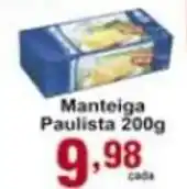 Rossi Supermercado Manteiga Paulista 200g oferta