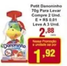 Rossi Supermercado Petit Danoninho 70g Para Levar Compre 2 und. oferta
