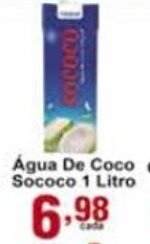 Rossi Supermercado Agua de Coco Sococo 1L oferta