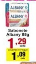 Rossi Supermercado Sabonete Albany 85g oferta