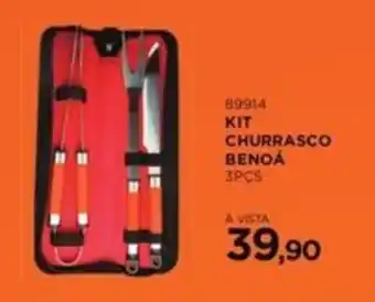 Benoit Kit churrasco benoa 3pcs oferta